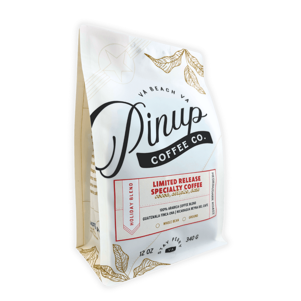 holiday coffee blend medium dark roast