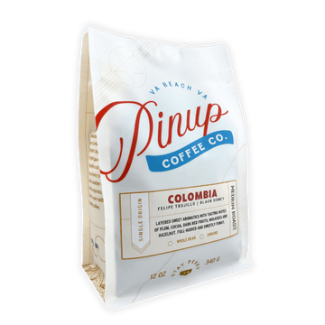 Colombia coffee black honey process single origin roast