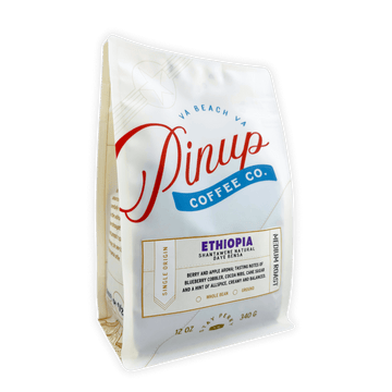 ethiopia shantawene medium roast pinup coffee co