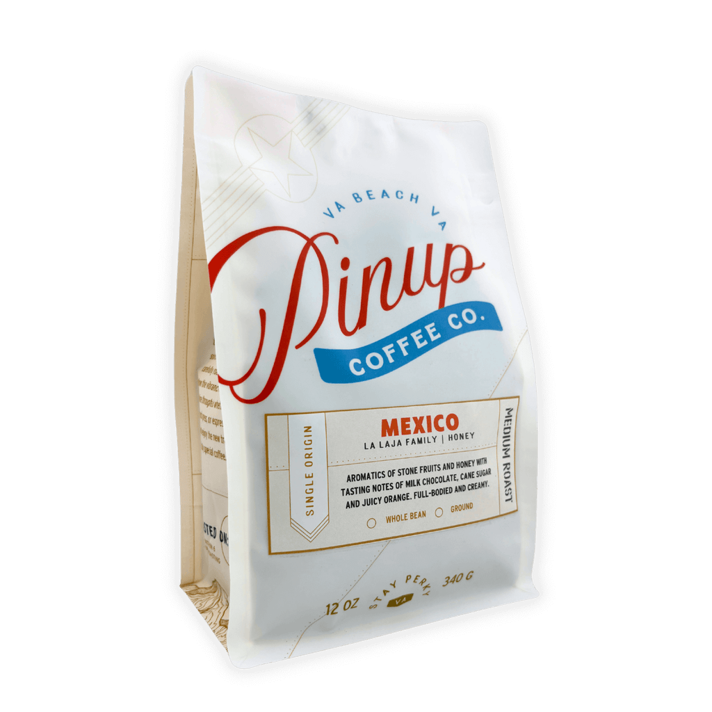 mexico honey processed medium roast coffee pinup coffee co