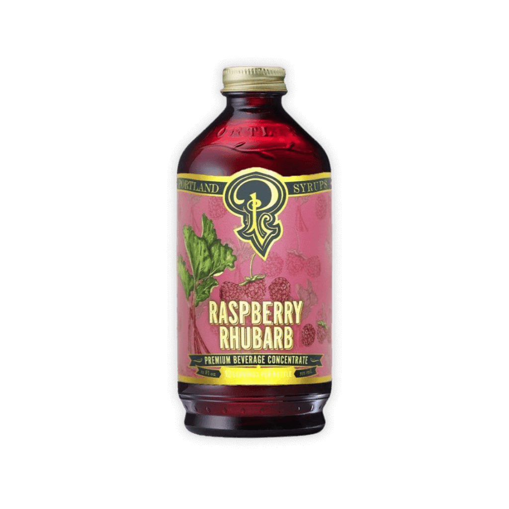 raspberry rhubarb bottle
