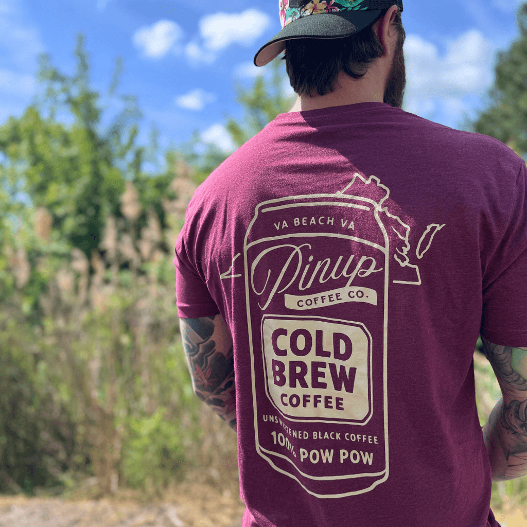 Pinup Cold Brew Tee - Pinup Coffee Co