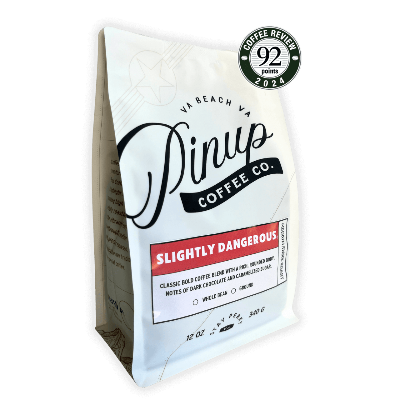 Slightly Dangerous Medium/Dark Blend - Pinup Coffee Co