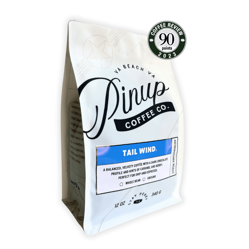 Tail Wind Medium/Dark Blend - Pinup Coffee Co